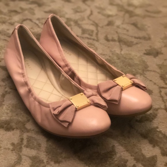 cole haan pink flats